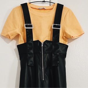 🍊Mandarine color Zara top